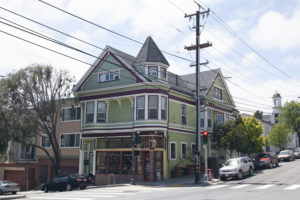 san francisco custom painting green house4