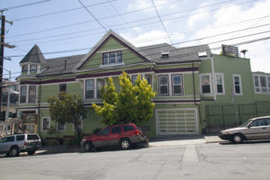 san francisco custom painting green house6