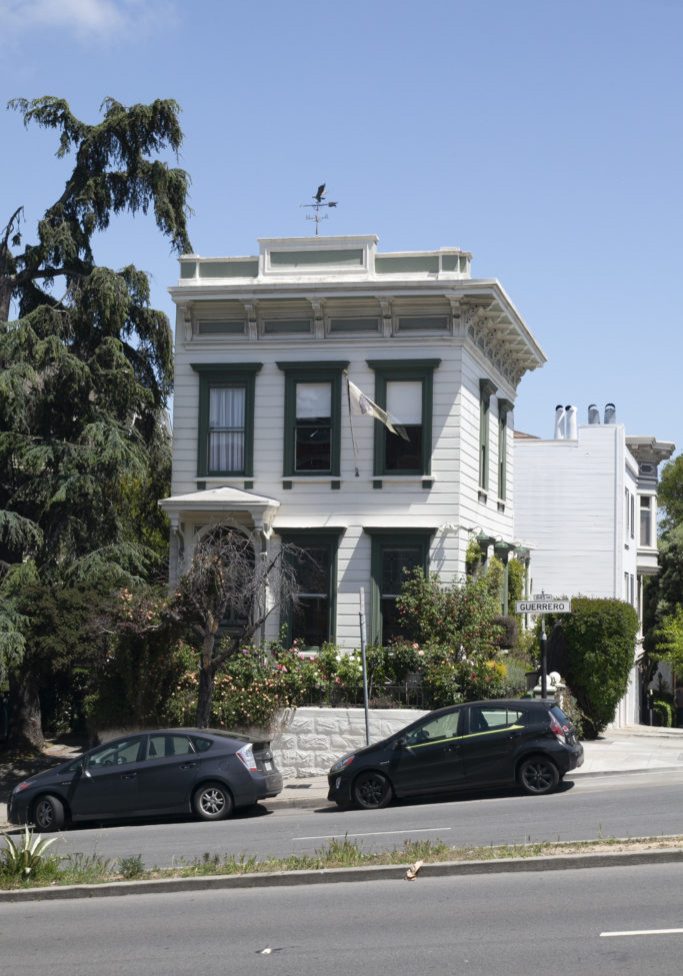 san francisco custom painting white house1